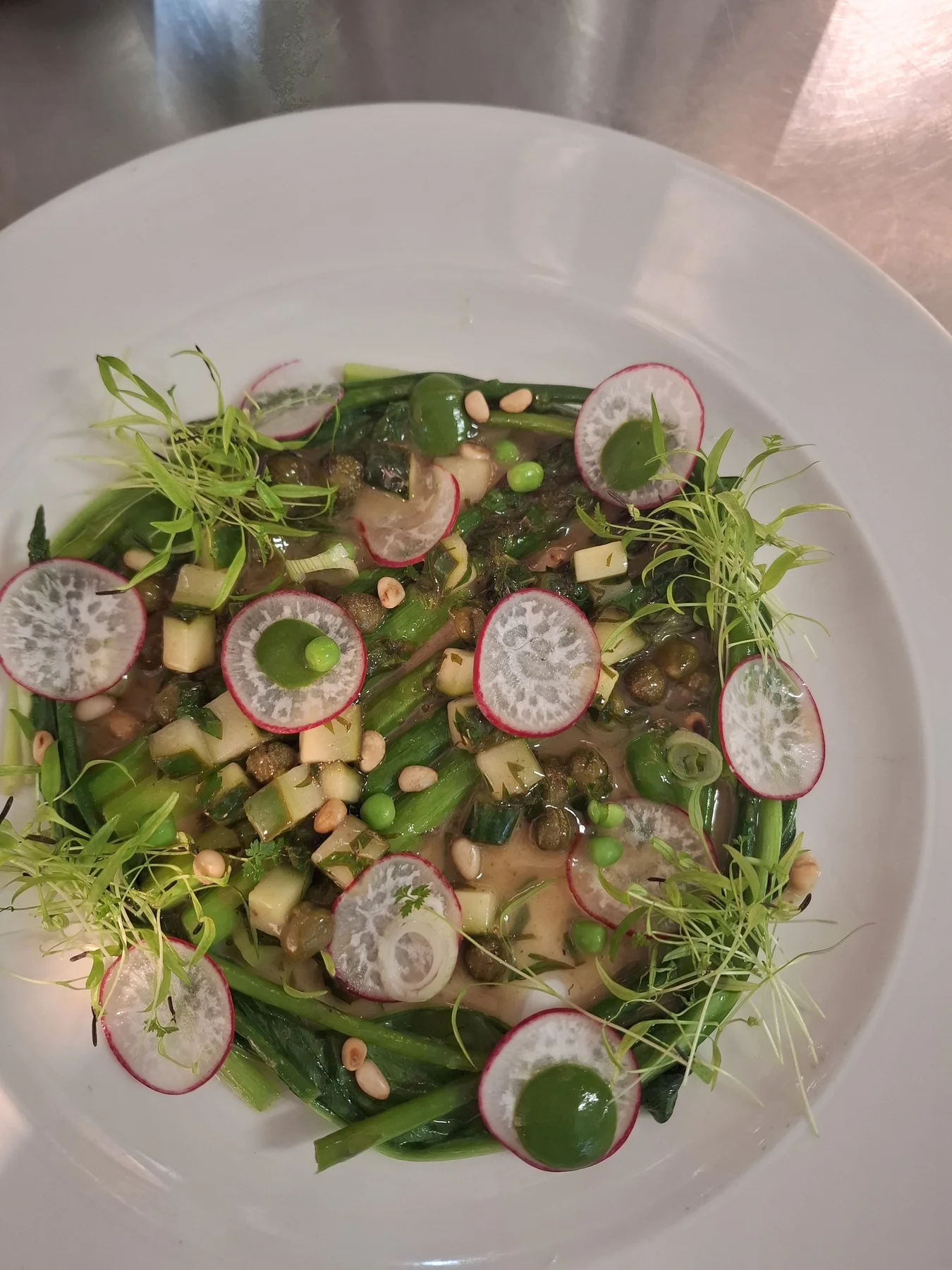 A contemporary dish by Andrej Subu