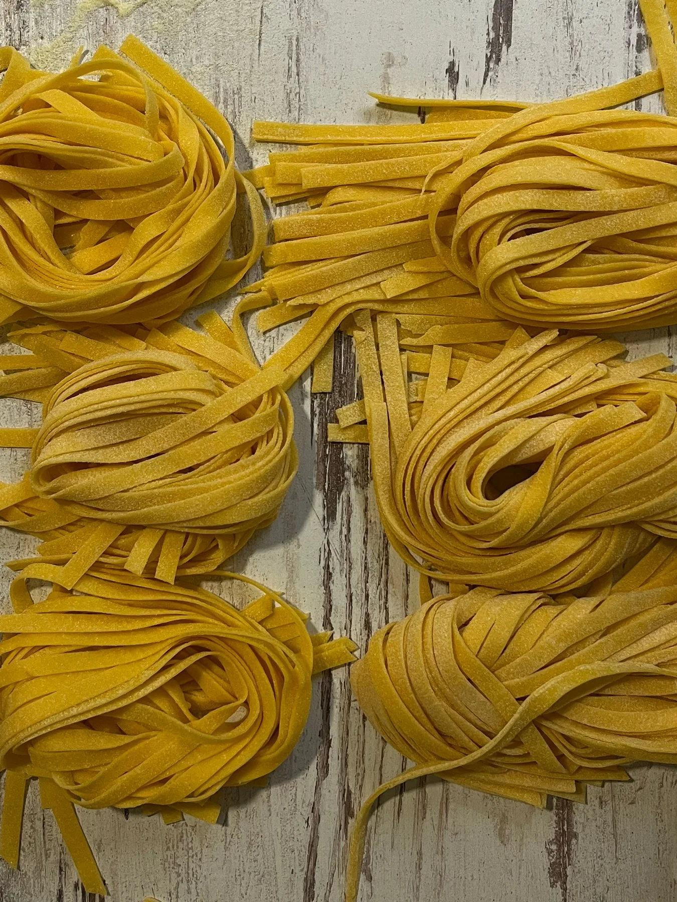 Semolina pasta.